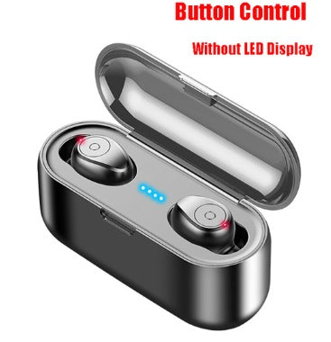 Wireless Earbuds with LED Display - Premium Sound & Long Battery