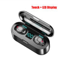 Wireless Earbuds with LED Display - Premium Sound & Long Battery
